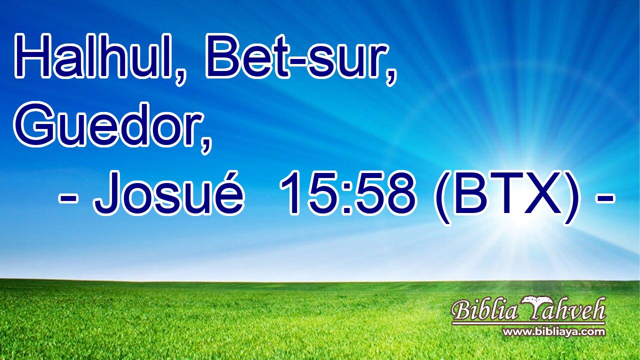 Halhul, Bet-sur, Guedor,