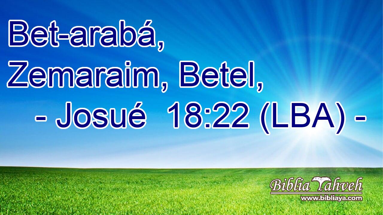 Bet-arabá, Zemaraim, Betel,