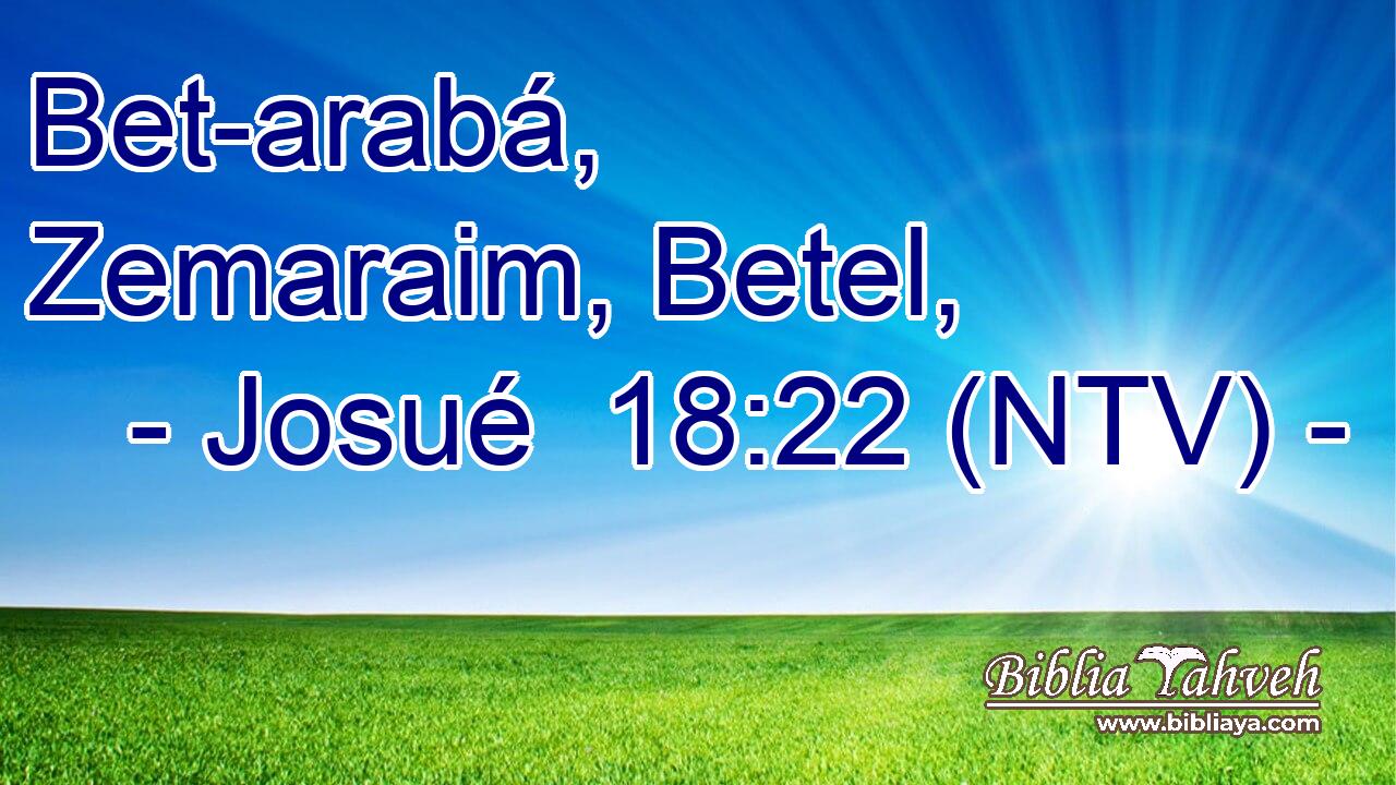 Bet-arabá, Zemaraim, Betel,