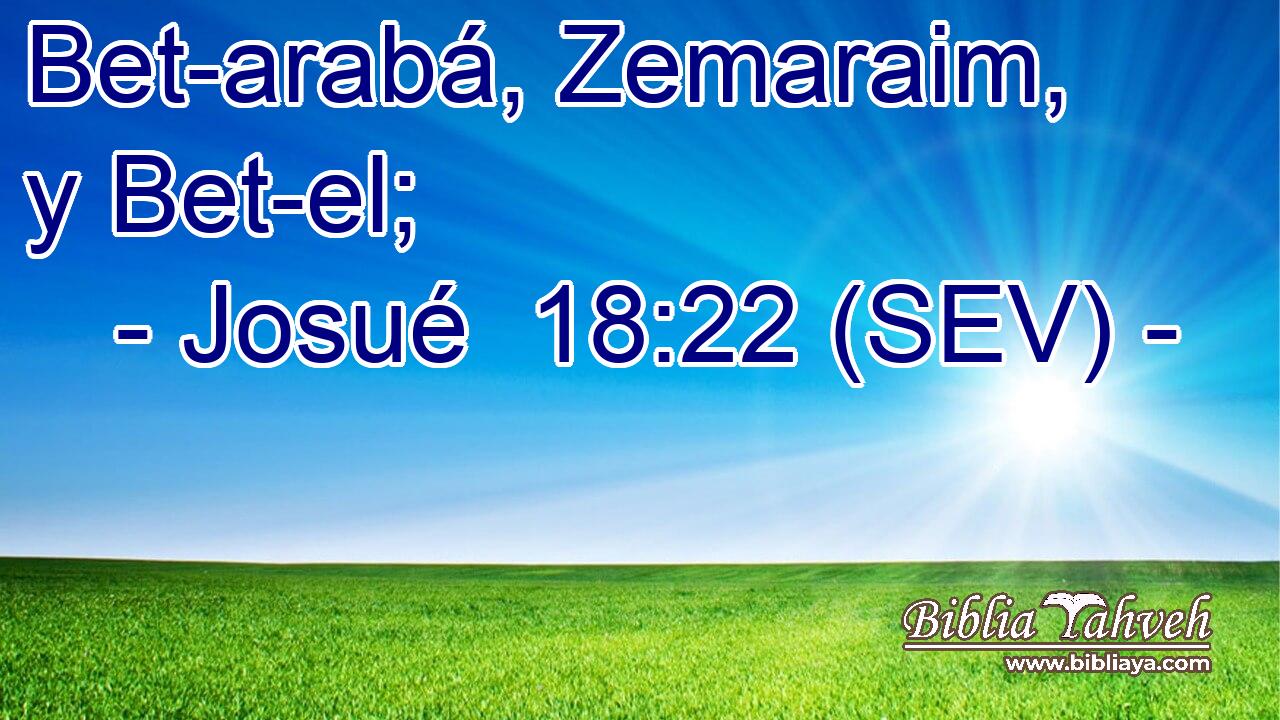Bet-arabá, Zemaraim, y Bet-el;