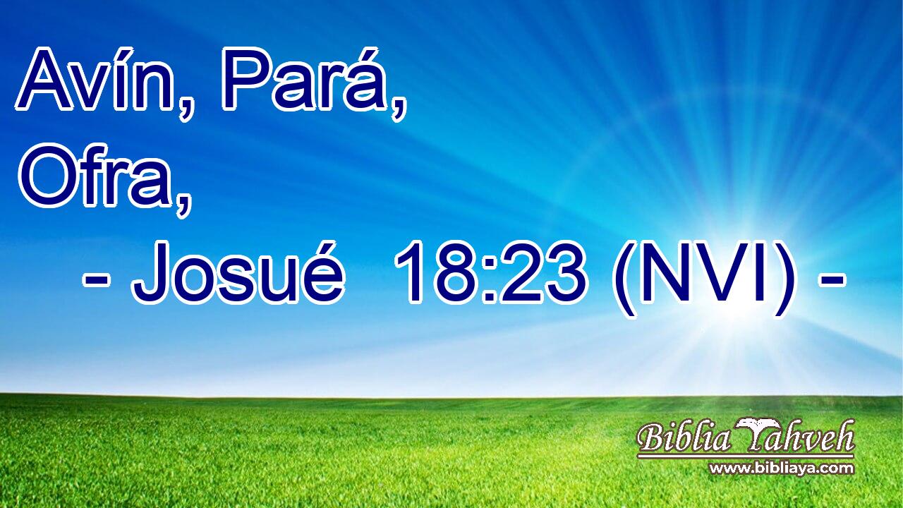  Avín, Pará, Ofra, 
