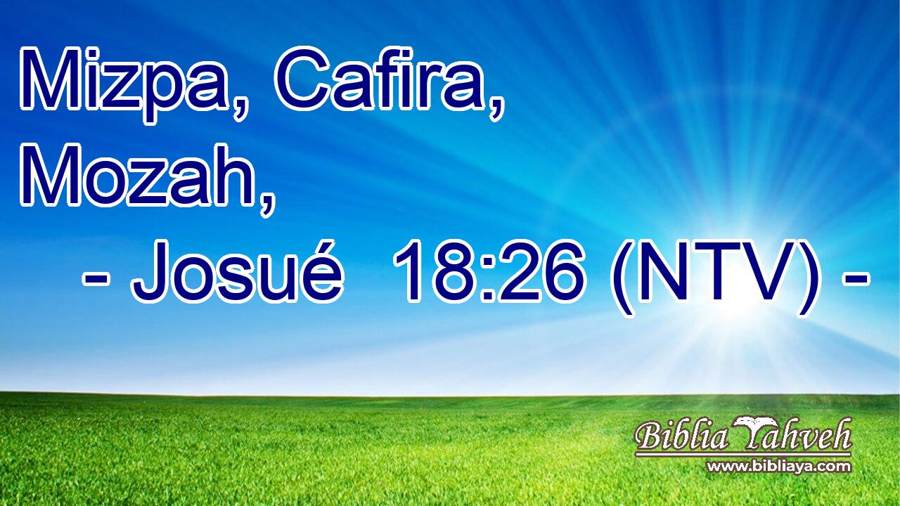 Mizpa, Cafira, Mozah,
