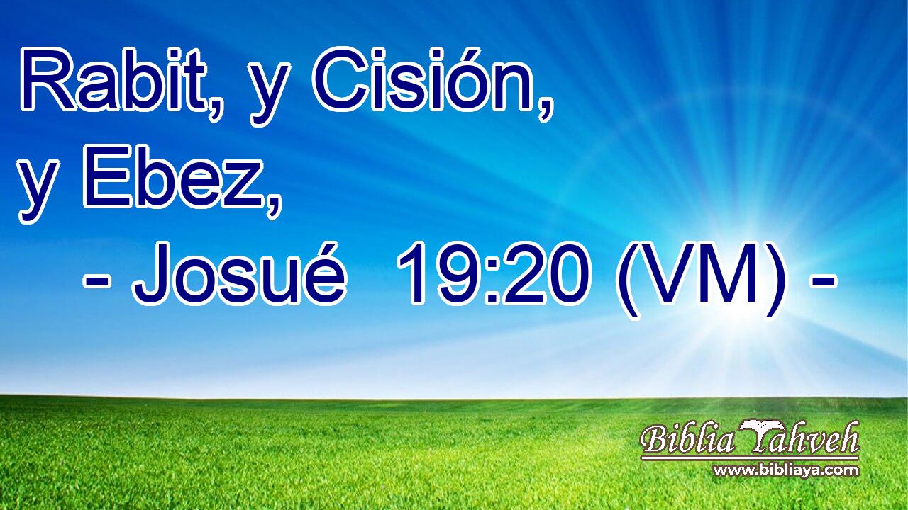  Rabit, y Cisión, y Ebez, 