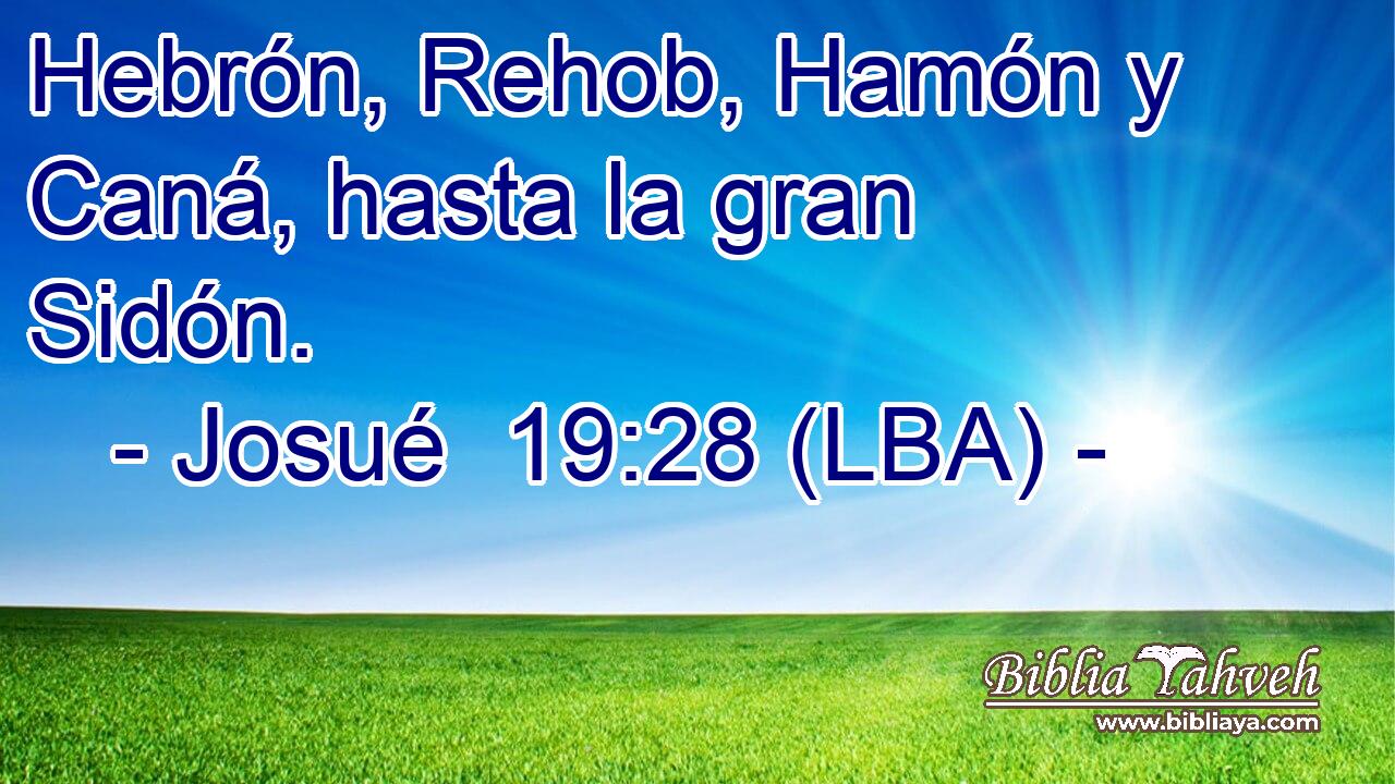 Hebrón, Rehob, Hamón y Caná, hasta la gran Sidón.