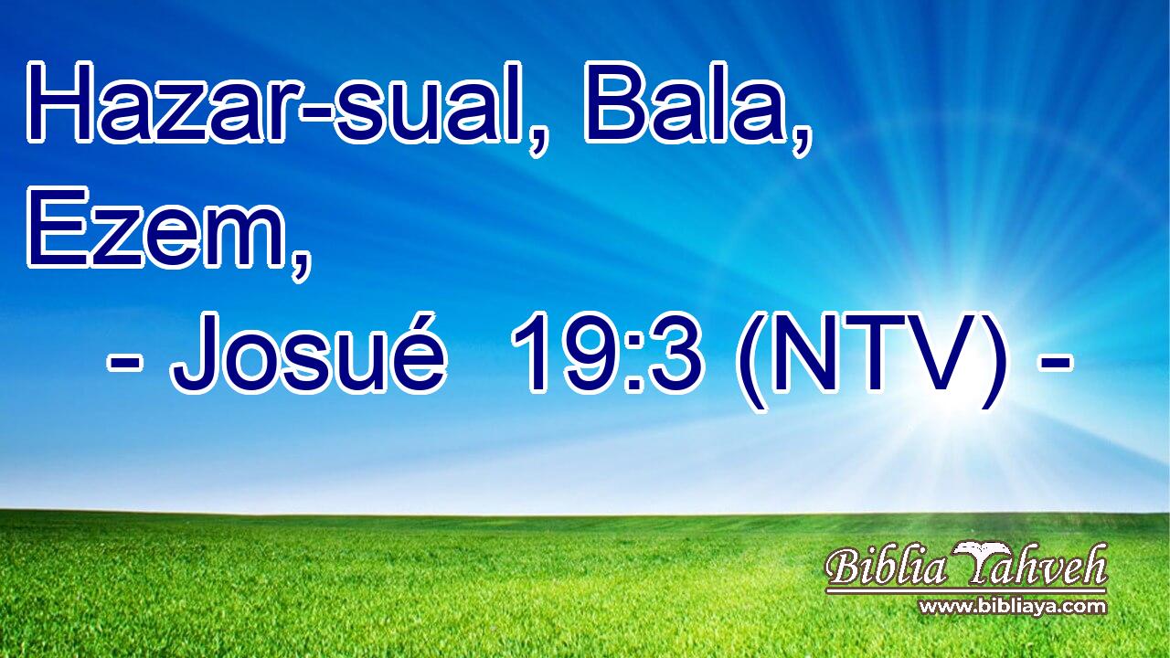 Hazar-sual, Bala, Ezem,