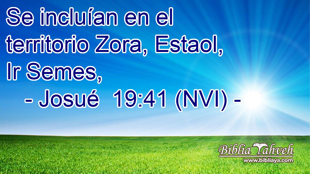  Se incluían en el territorio Zora, Estaol, Ir Semes, 