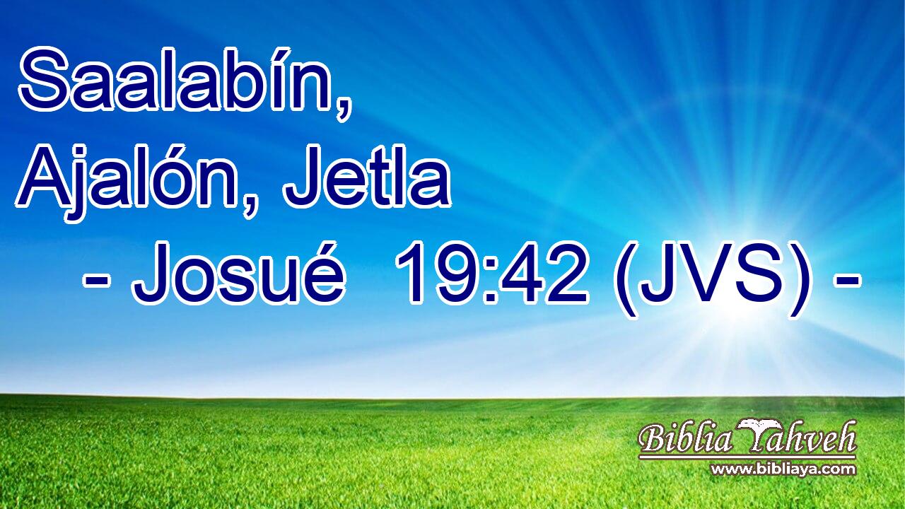 Saalabín, Ajalón, Jetla