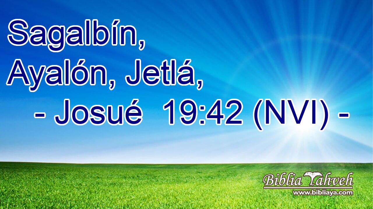  Sagalbín, Ayalón, Jetlá, 