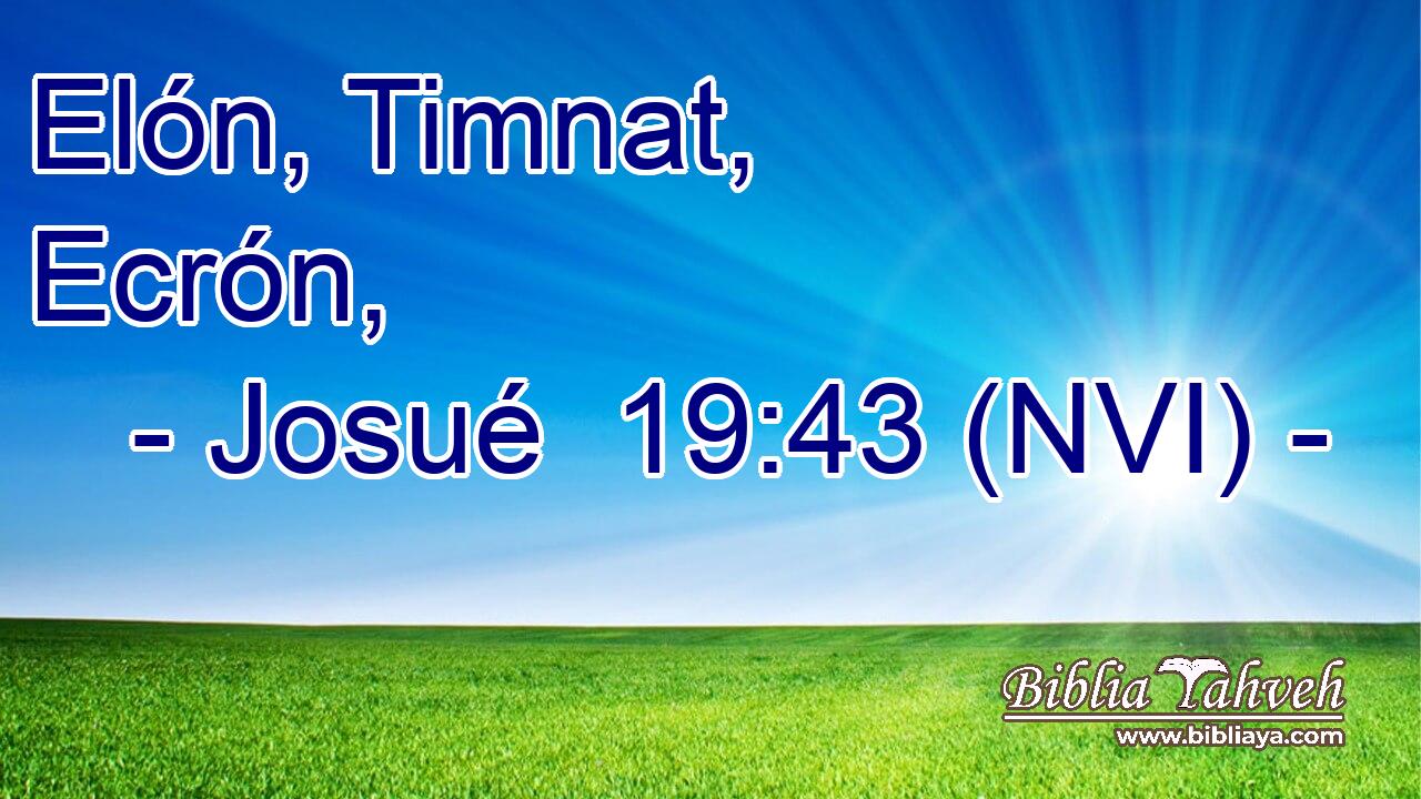  Elón, Timnat, Ecrón, 