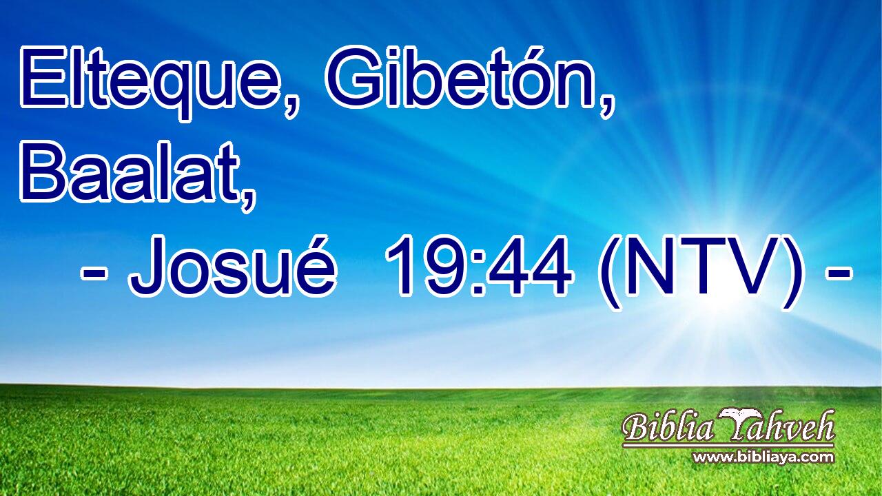 Elteque, Gibetón, Baalat,