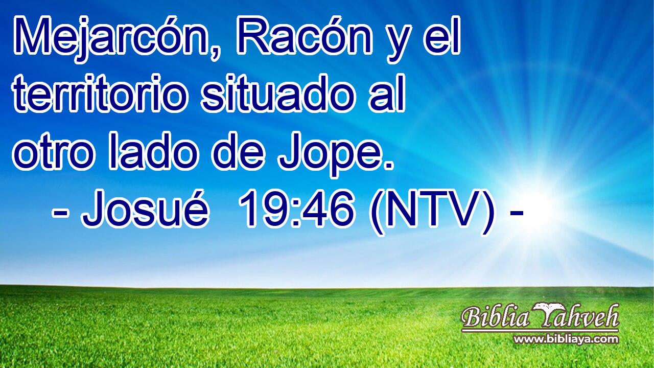 Mejarcón, Racón y el territorio situado al otro lado de Jope.