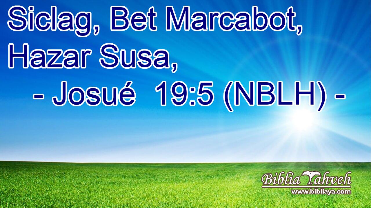  Siclag, Bet Marcabot, Hazar Susa, 