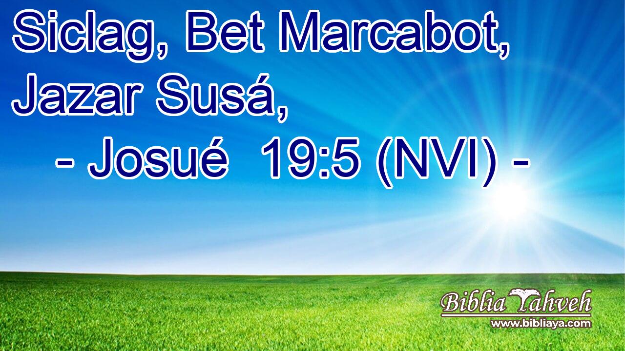  Siclag, Bet Marcabot, Jazar Susá, 