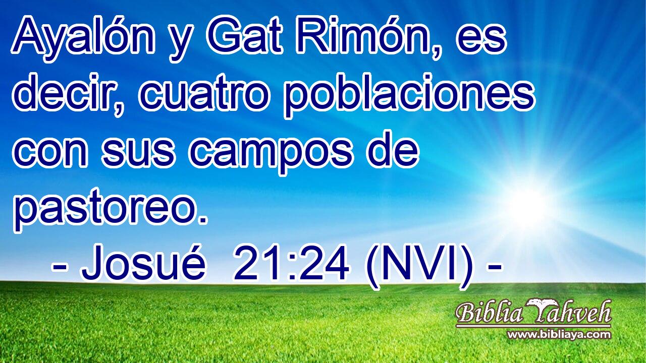  Ayalón y Gat Rimón, es decir, cuatro poblaciones con sus campos de pastoreo. 