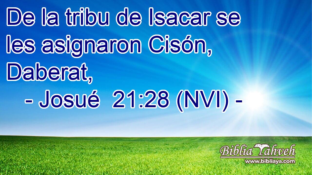  De la tribu de Isacar se les asignaron Cisón, Daberat, 