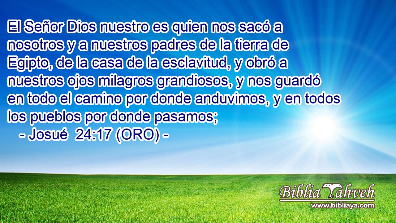  El Señor Dios nuestro es quien nos sacó a nosotros y a nuestros padres de la tierra de Egipto, de la casa de la esclavitud, y obró a nuestros ojos milagros grandiosos, y nos guardó en todo el camino por donde anduvimos, y en todos los pueblos por donde pasamos; 