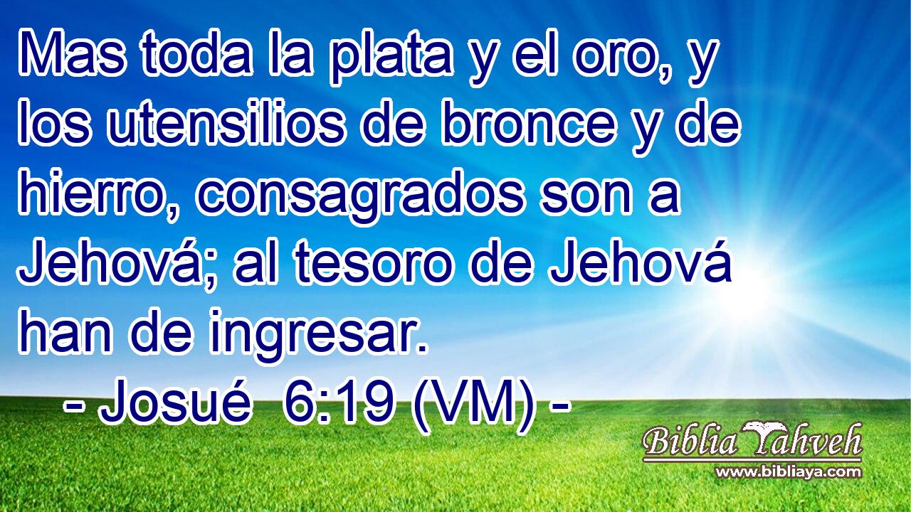  Mas toda la plata y el oro, y los utensilios de bronce y de hierro, consagrados son a Jehová; al tesoro de Jehová han de ingresar. 