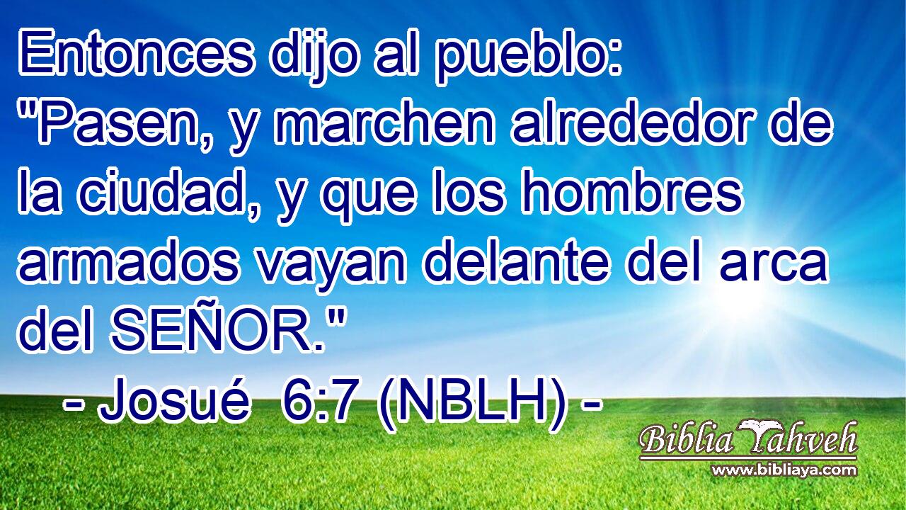  Entonces dijo al pueblo: 
