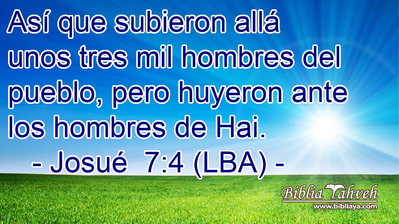 Así que subieron allá unos tres mil hombres del pueblo, pero huyeron ante los hombres de Hai.