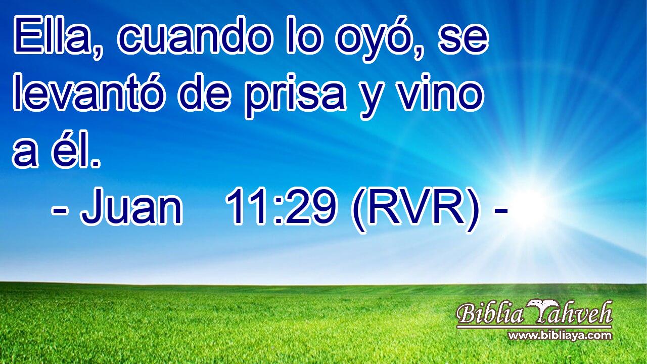 Ella, cuando lo oyó, se levantó de prisa y vino a él.