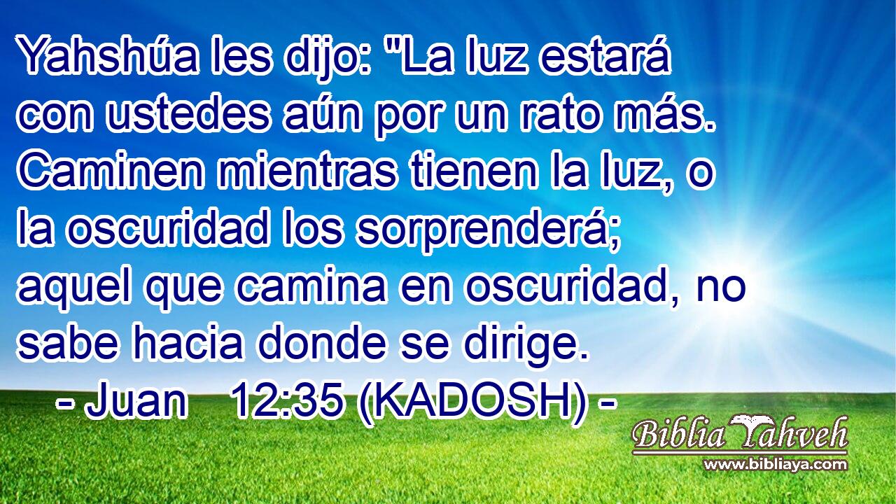  Yahshúa les dijo: 