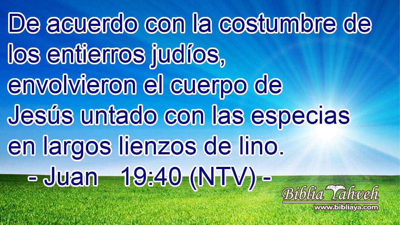 De acuerdo con la costumbre de los entierros judíos, envolvieron el cuerpo de Jesús untado con las especias en largos lienzos de lino.