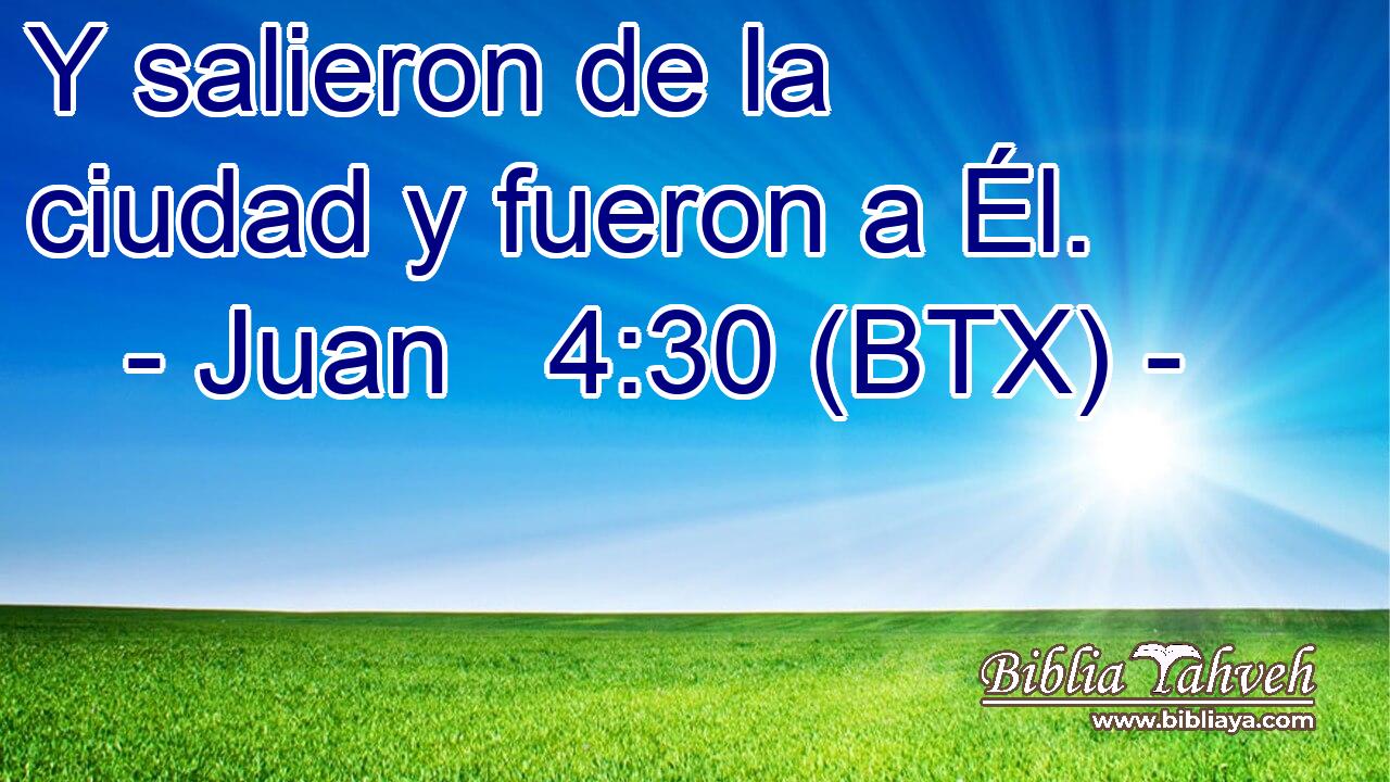 Y salieron de la ciudad y fueron a Él.