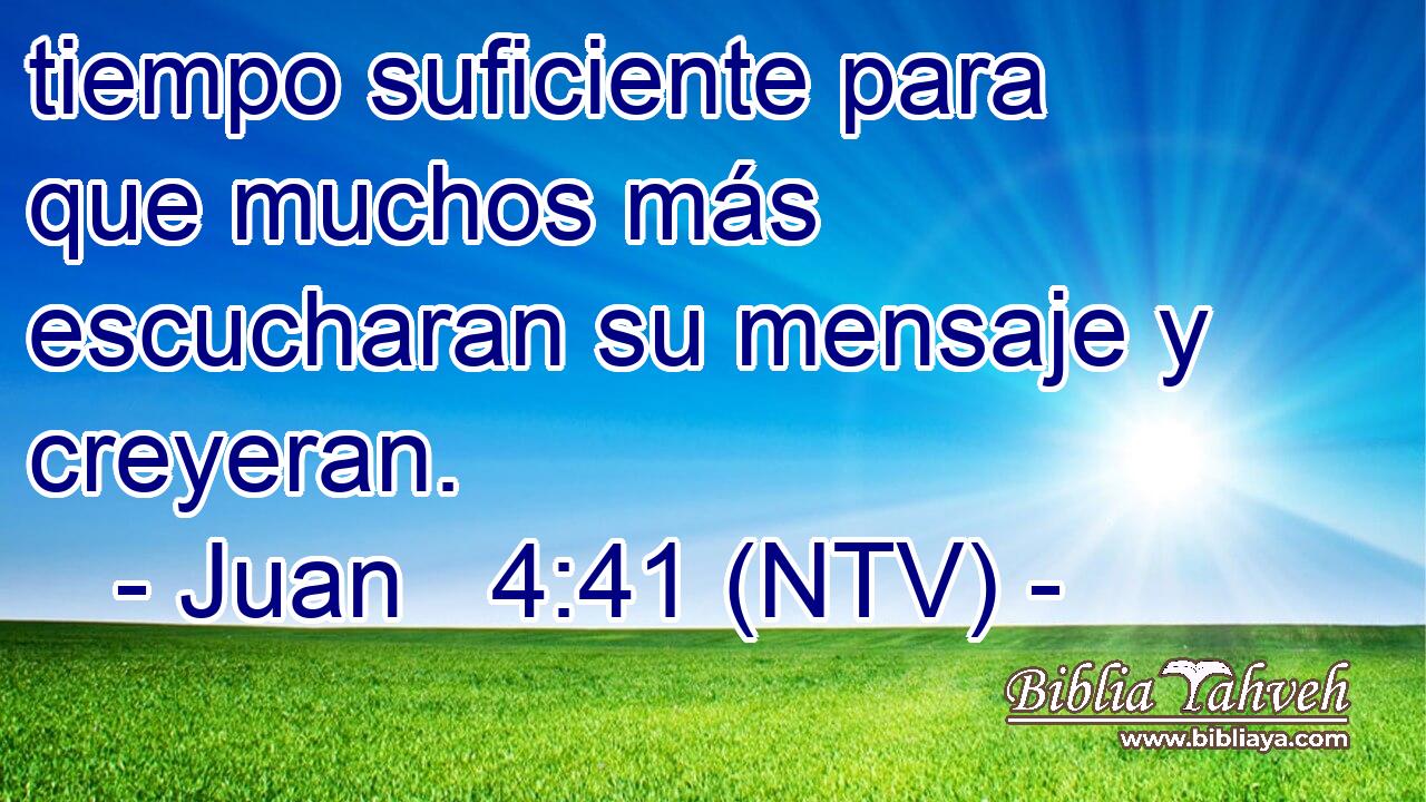 tiempo suficiente para que muchos más escucharan su mensaje y creyeran.