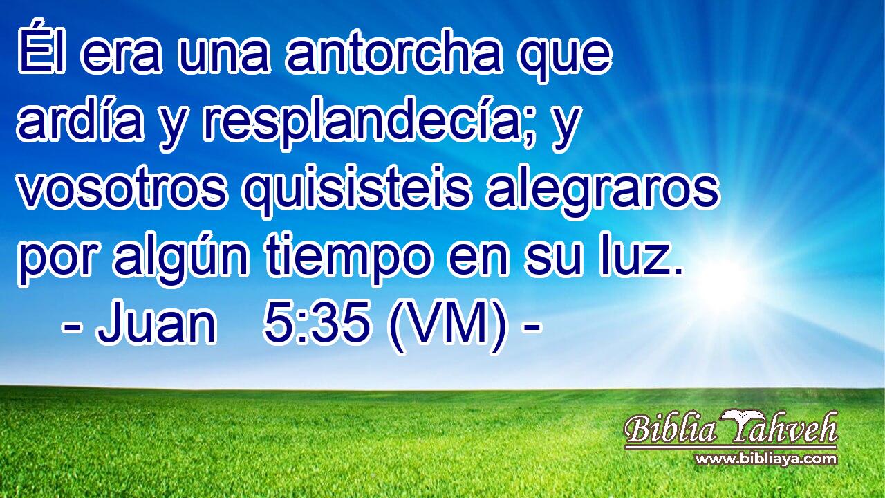  Él era una antorcha que ardía y resplandecía; y vosotros quisisteis alegraros por algún tiempo en su luz. 