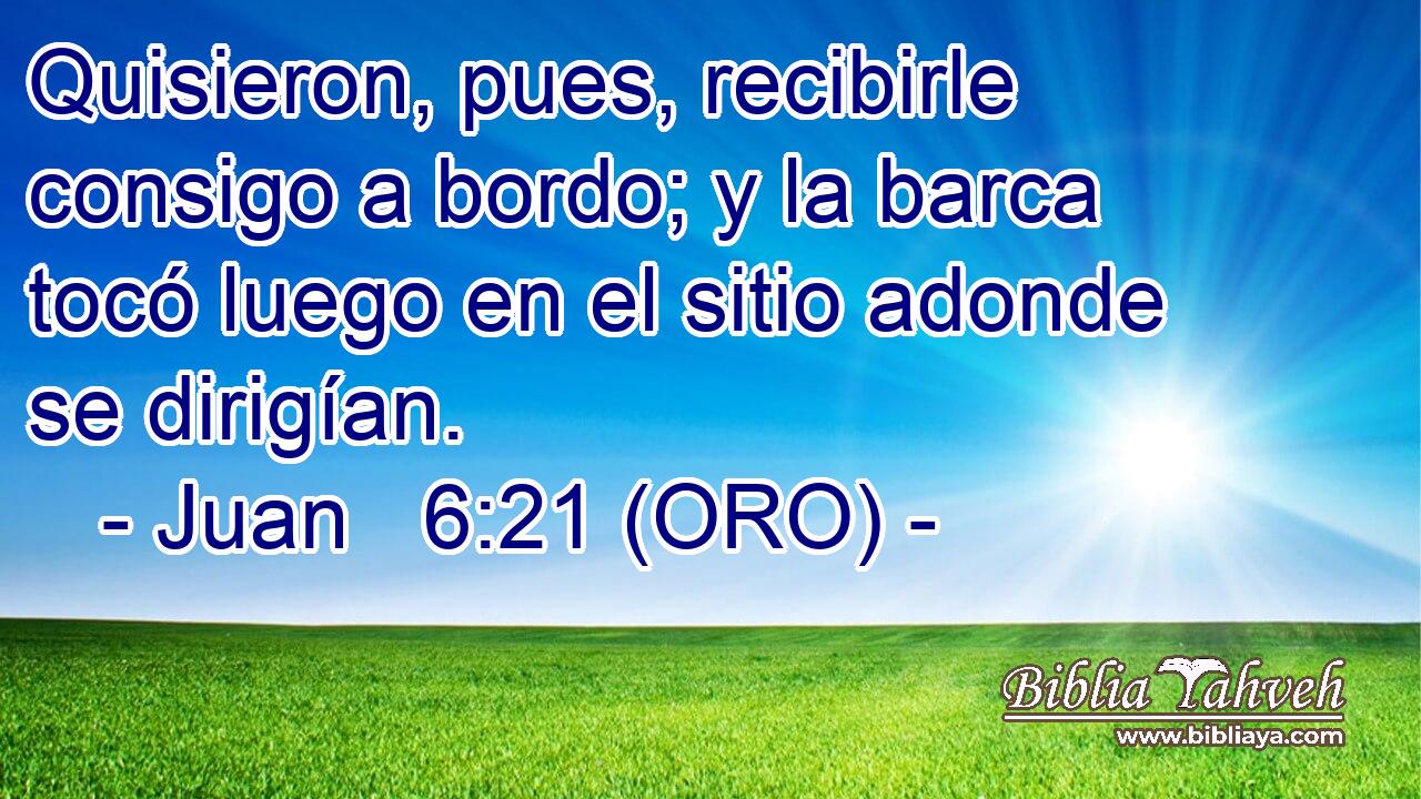  Quisieron, pues, recibirle consigo a bordo; y la barca tocó luego en el sitio adonde se dirigían. 