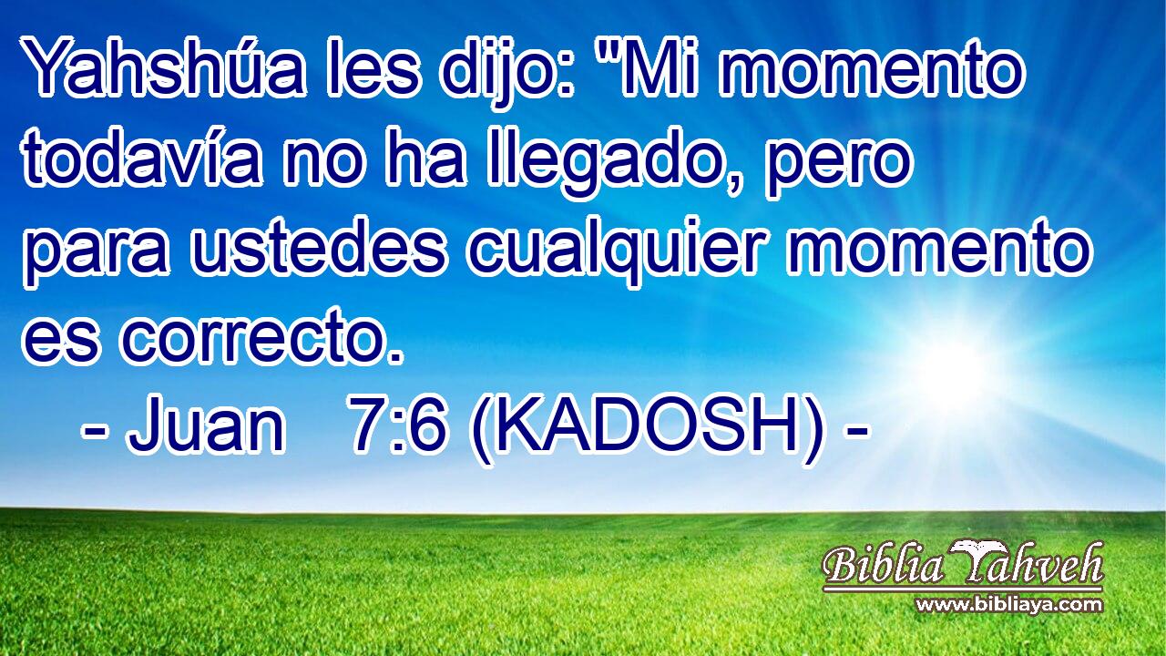  Yahshúa les dijo: 