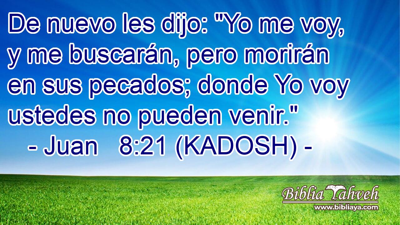  De nuevo les dijo: 