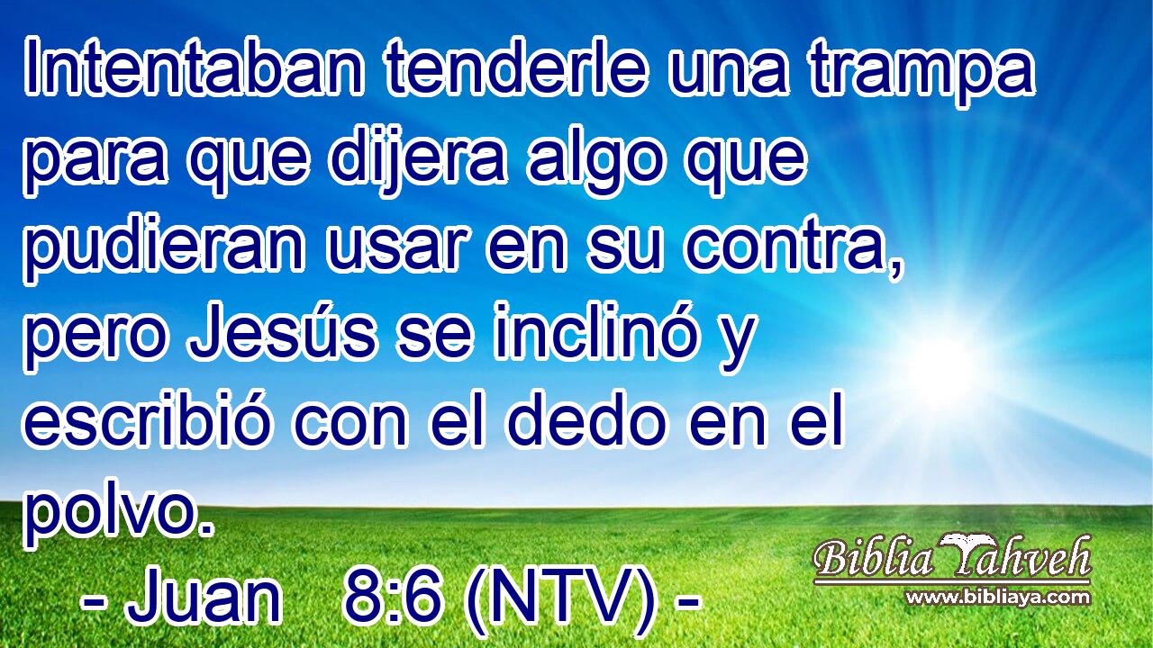 Intentaban tenderle una trampa para que dijera algo que pudieran usar en su contra, pero Jesús se inclinó y escribió con el dedo en el polvo.