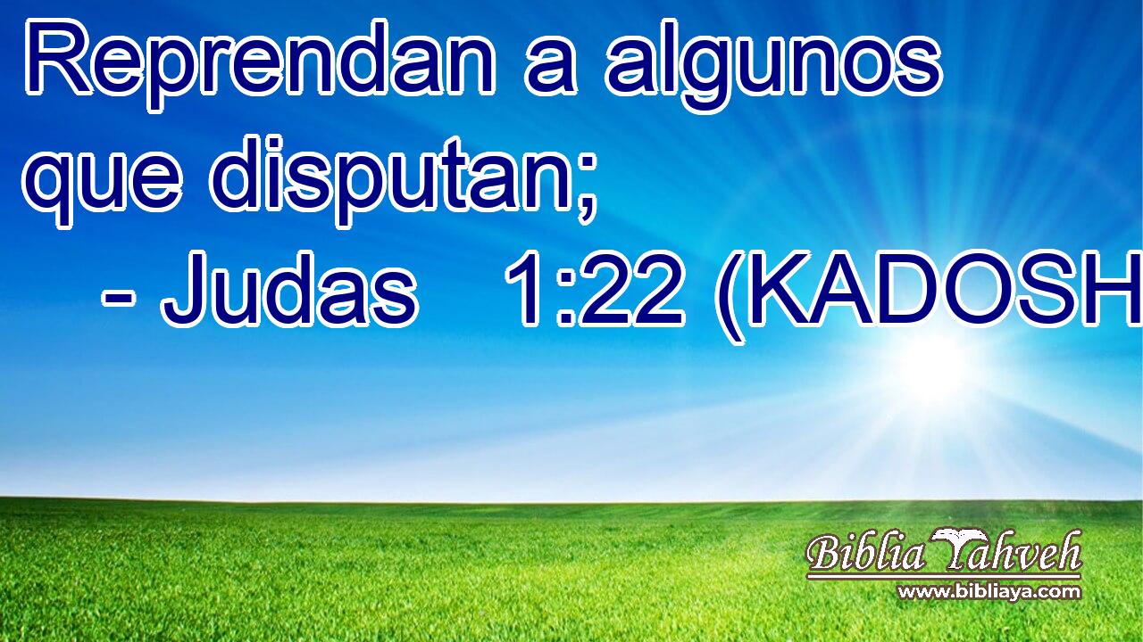  Reprendan a algunos que disputan; 