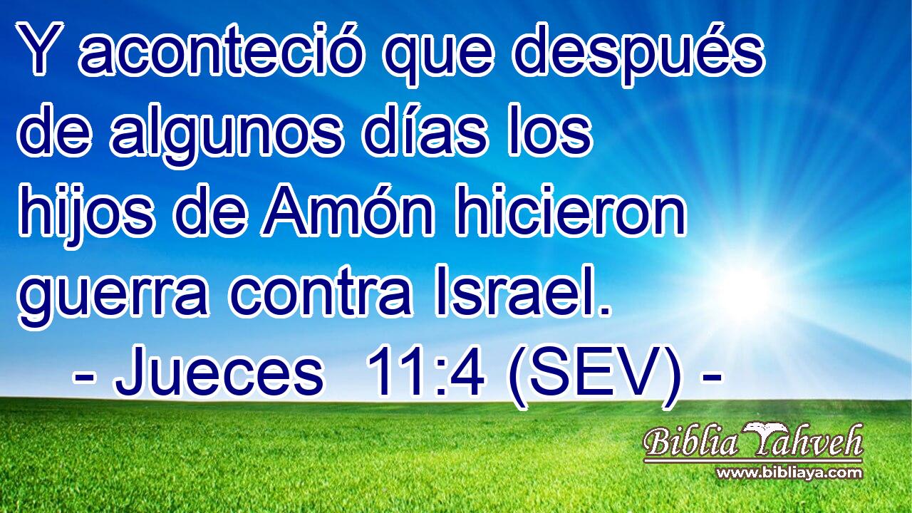 Y aconteció que después de algunos días los hijos de Amón hicieron guerra contra Israel.