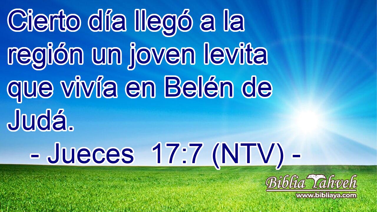 Cierto día llegó a la región un joven levita que vivía en Belén de Judá.