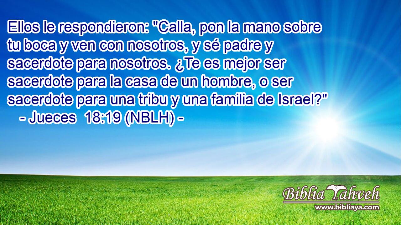  Ellos le respondieron: 
