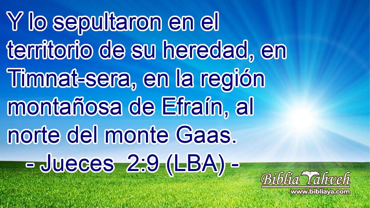 Y lo sepultaron en el territorio de su heredad, en Timnat-sera, en la región montañosa de Efraín, al norte del monte Gaas.