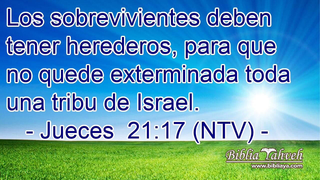 Los sobrevivientes deben tener herederos, para que no quede exterminada toda una tribu de Israel.