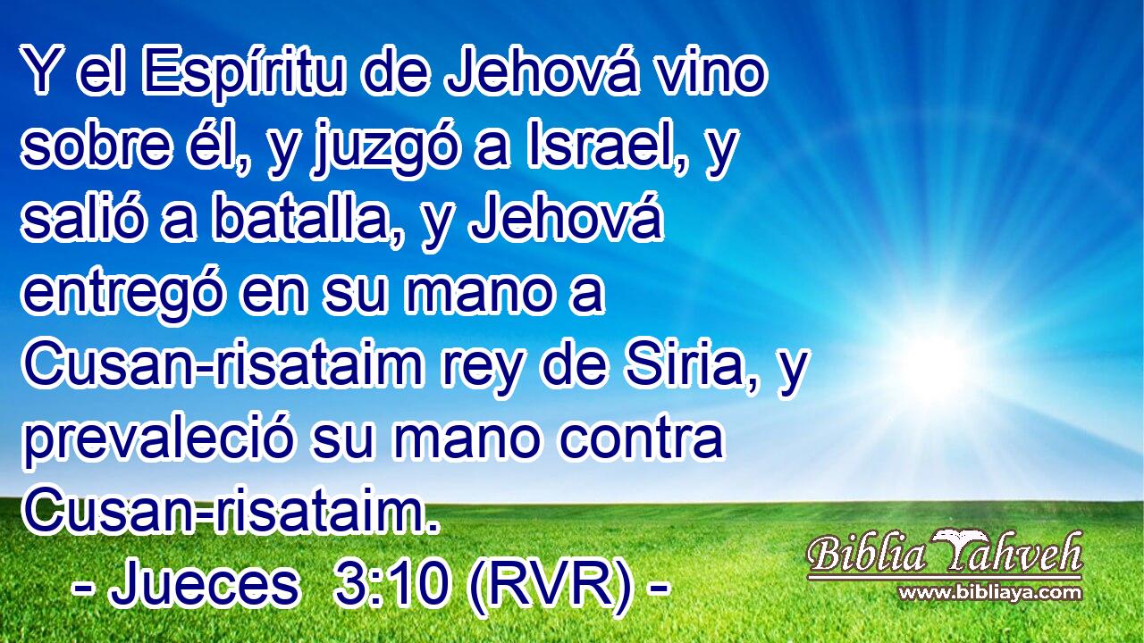 jueces 3 10 11