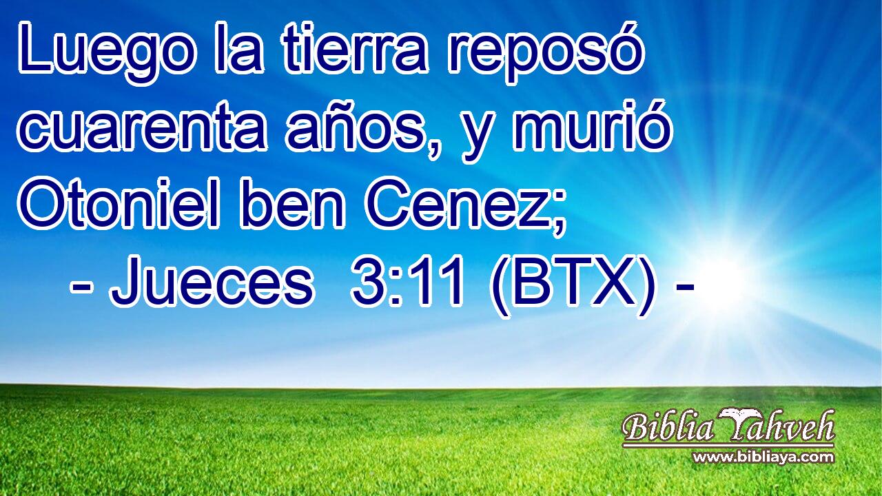 Luego la tierra reposó cuarenta años, y murió Otoniel ben Cenez;