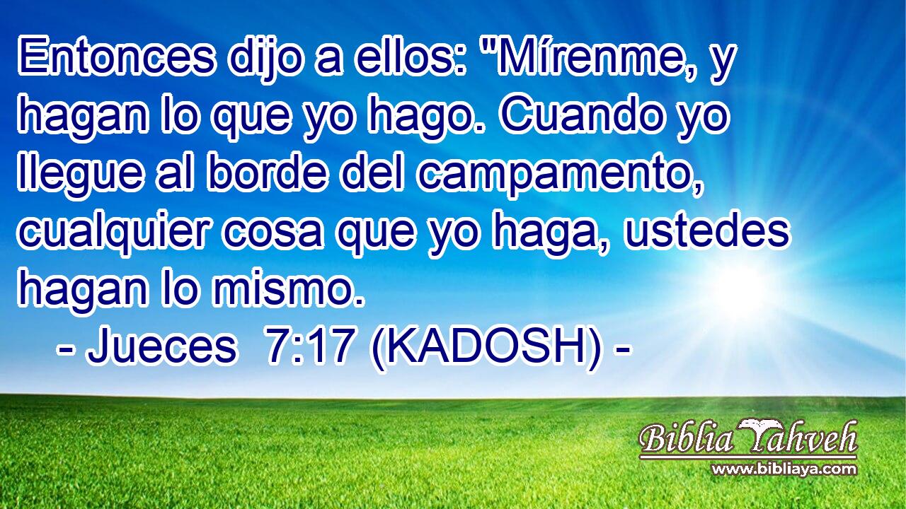  Entonces dijo a ellos: 