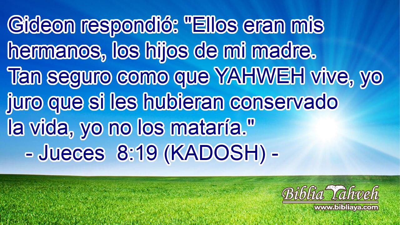  Gideon respondió: 