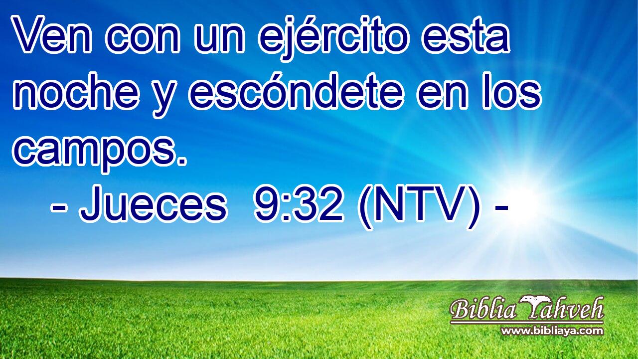 Ven con un ejército esta noche y escóndete en los campos.