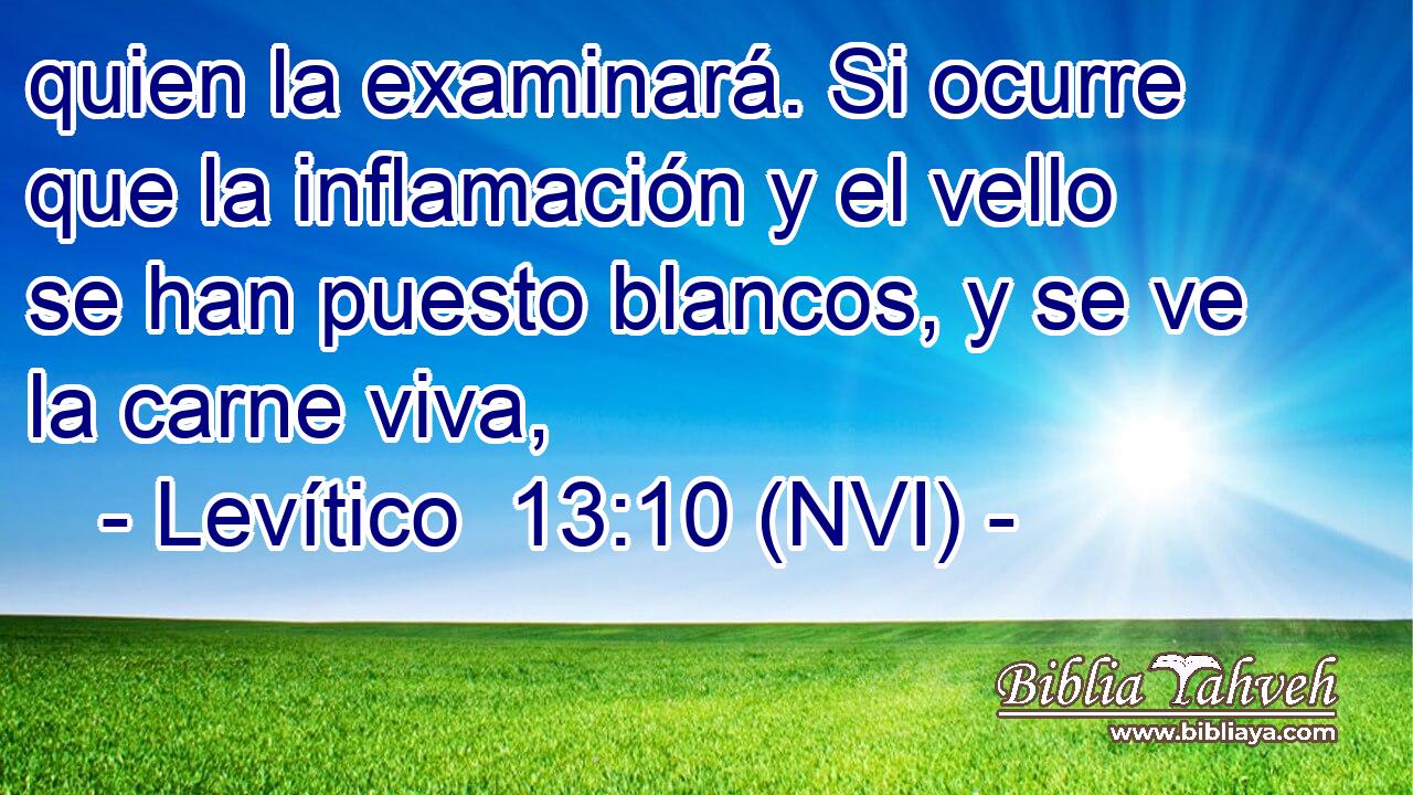  quien la examinará. Si ocurre que la inflamación y el vello se han puesto blancos, y se ve la carne viva, 