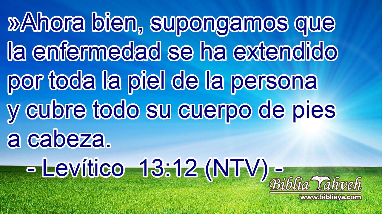»Ahora bien, supongamos que la enfermedad se ha extendido por toda la piel de la persona y cubre todo su cuerpo de pies a cabeza.