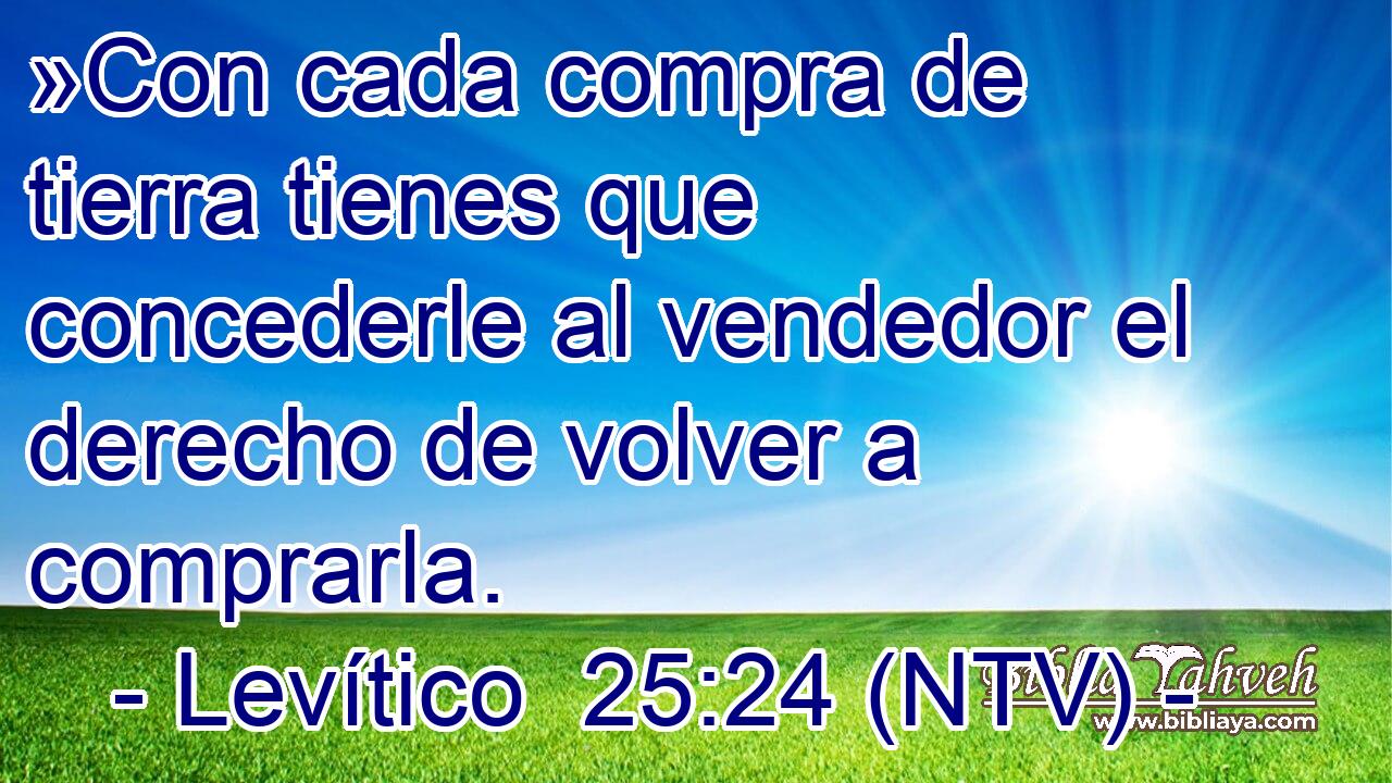 »Con cada compra de tierra tienes que concederle al vendedor el derecho de volver a comprarla.