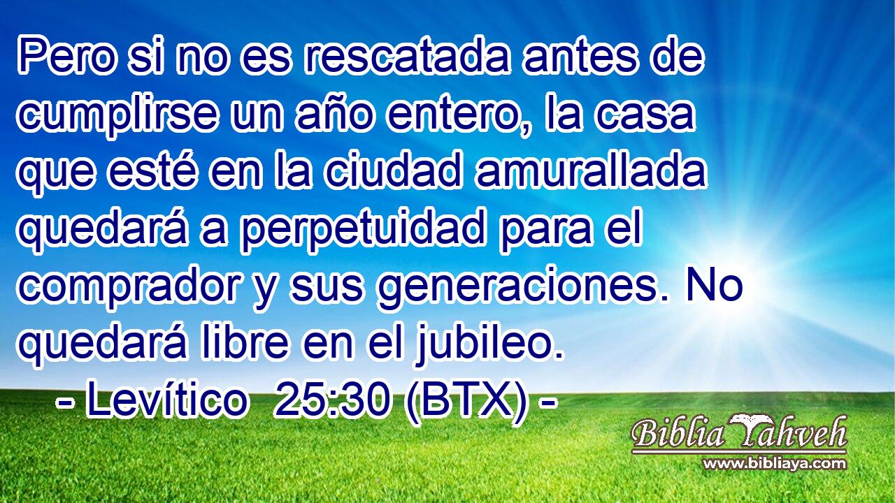 Pero si no es rescatada antes de cumplirse un año entero, la casa que esté en la ciudad amurallada quedará a perpetuidad para el comprador y sus generaciones. No quedará libre en el jubileo.