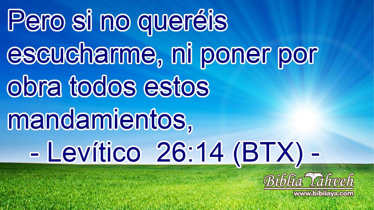 Pero si no queréis escucharme, ni poner por obra todos estos mandamientos,