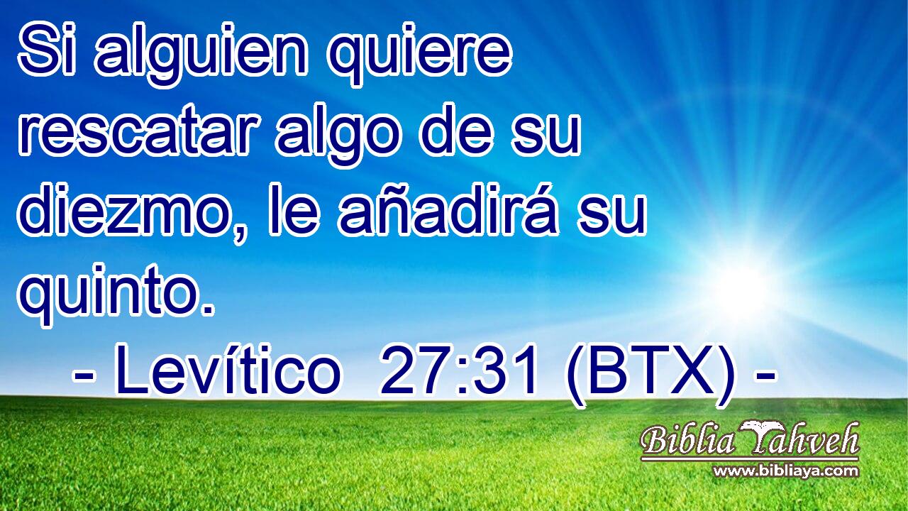Si alguien quiere rescatar algo de su diezmo, le añadirá su quinto.
